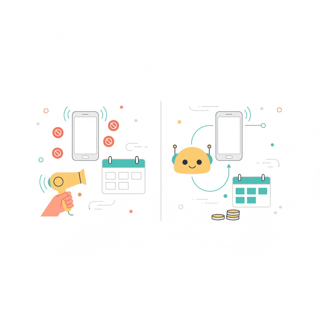 Wenn das Telefon lauter ist als der Fön: Warum Erreichbarkeit im Salon direkten Umsatz bringt